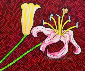 Yayoi Kusama Painting - listo para florecer en la mañana 1989 Yayoi Kusama Arte pop minimalismo feminista
